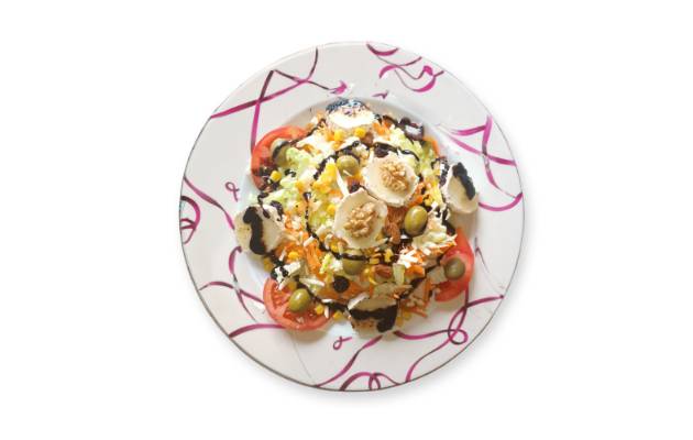 Ensalada queso de cabra